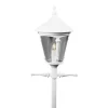 Lampadaire Exterieur Konstsmide Virgo Blanc, 1 Lumiere