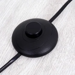 Lampadaire Ibusuki Or, Laiton, Noir, 3 Lumieres