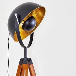 Lampadaire Jupiter Bois Fonce, 1 Lumiere