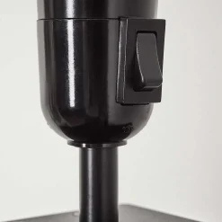 Lampadaire Kyneton Led Ecru, Noir, 2 Lumieres