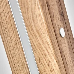 Lampadaire Kyneton Led Ecru, Noir, 2 Lumieres