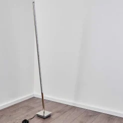 Lampadaire Lovrup Led Acier Inoxydable, 1 Lumiere