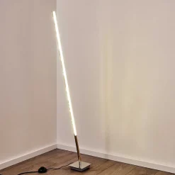 Lampadaire Lovrup Led Acier Inoxydable, 1 Lumiere