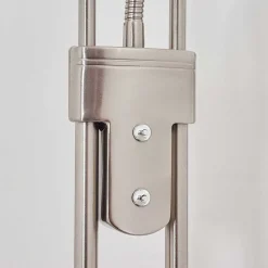 Lampadaire Mairoa Led Nickel Mat, 2 Lumieres