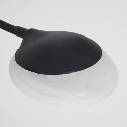 Lampadaire Mairoa Led Noir, 2 Lumieres