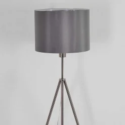 Lampadaire Malu Nickel Mat, 1 Lumiere