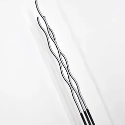 Lampadaire Mapleton Led Noir, 3 Lumieres, Telecommandes