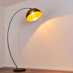 Lampadaire Miranda Noir, 1 Lumiere