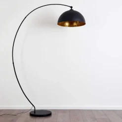 Lampadaire Miranda Noir, 1 Lumiere