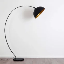 Lampadaire Miranda Noir, 1 Lumiere