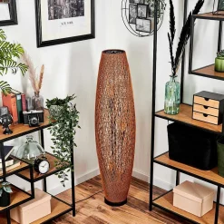 Lampadaire Mulstrand Ecru, Noir, 3 Lumieres