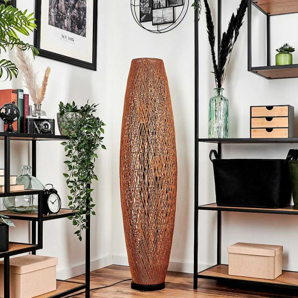 Lampadaire Mulstrand Ecru, Noir, 3 Lumieres