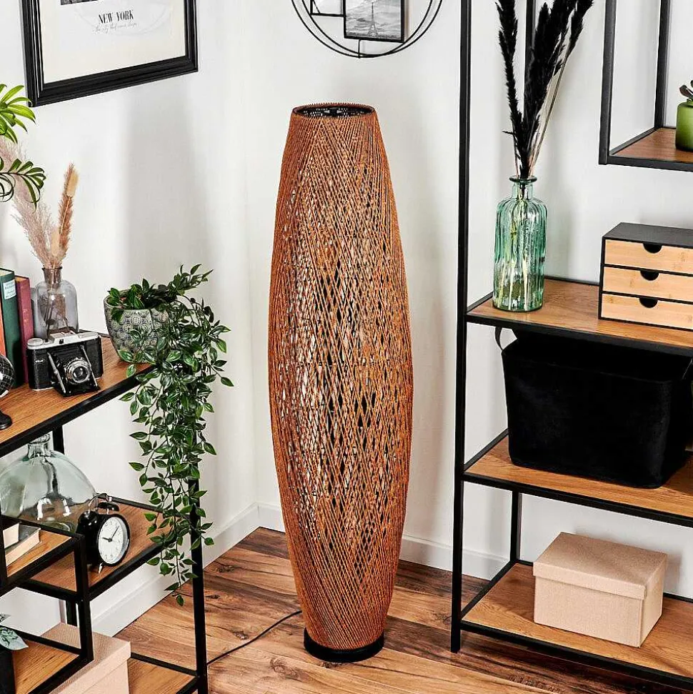 Lampadaire Mulstrand Ecru, Noir, 3 Lumieres