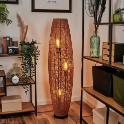 Lampadaire Mulstrand Ecru, Noir, 3 Lumieres