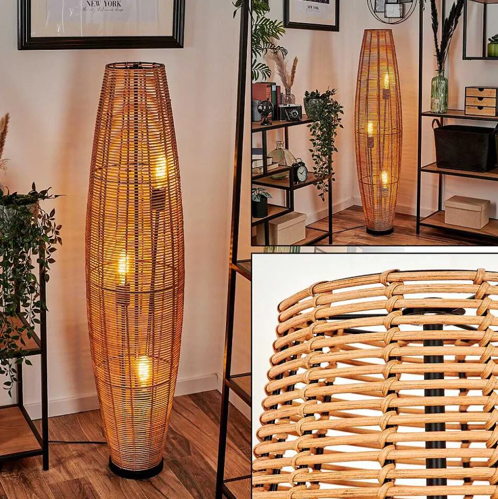 Lampadaire Mulstrand Ecru, Noir, 3 Lumieres