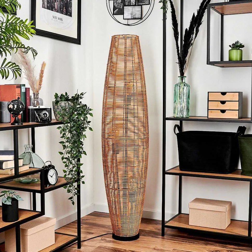 Lampadaire Mulstrand Ecru, Noir, 3 Lumieres