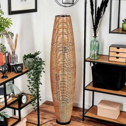 Lampadaire Mulstrand Ecru, Noir, 3 Lumieres