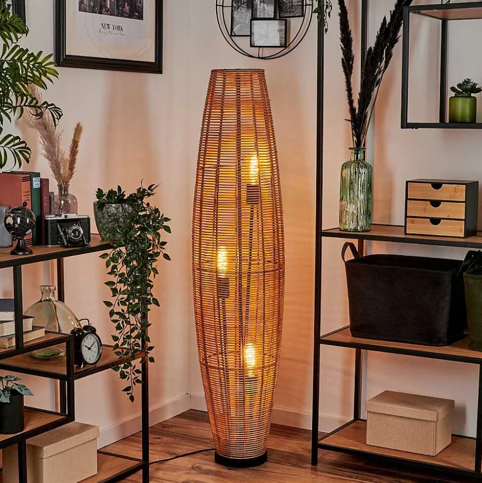 Lampadaire Mulstrand Ecru, Noir, 3 Lumieres