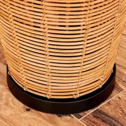 Lampadaire Mulstrand Ecru, Noir, 3 Lumieres