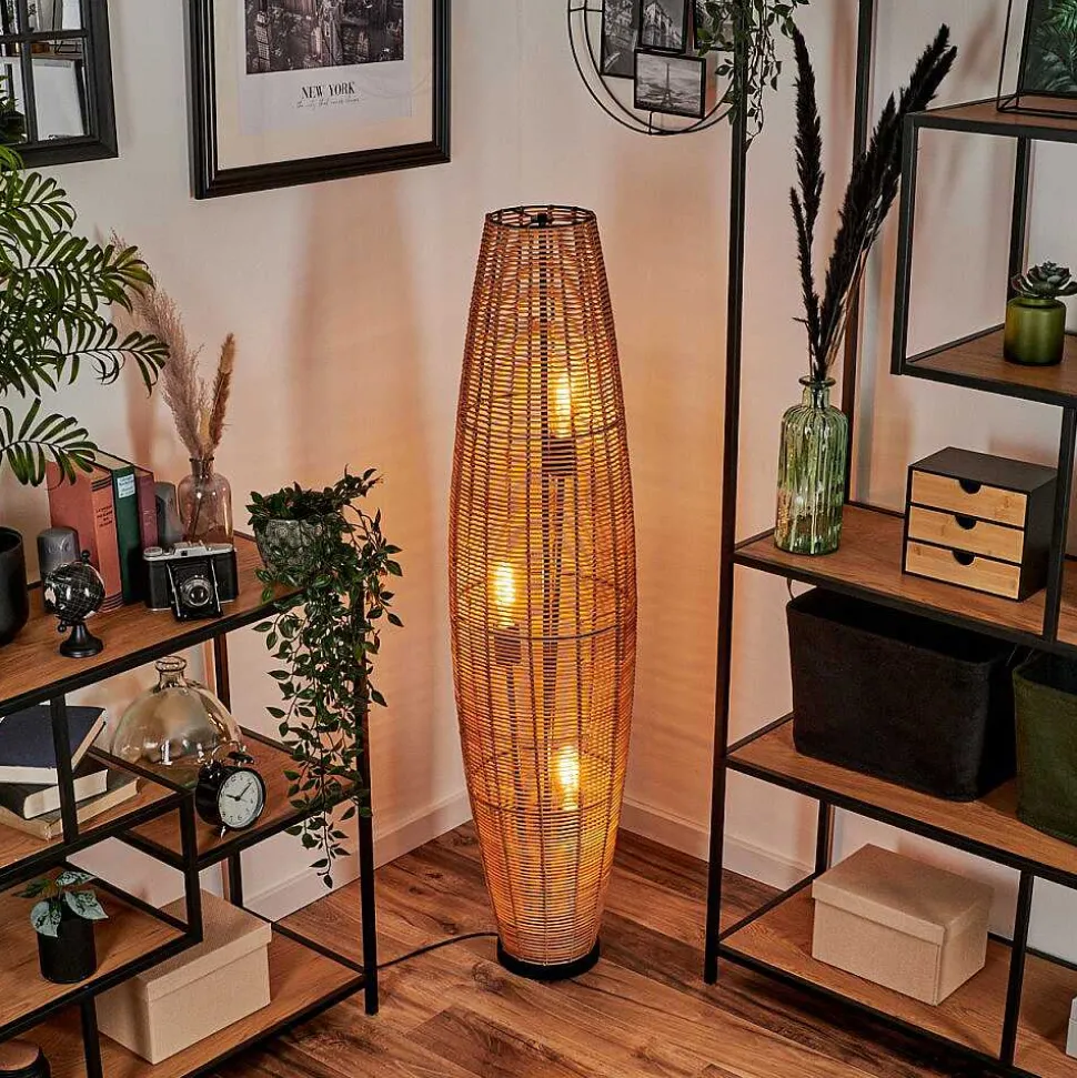 Lampadaire Mulstrand Ecru, Noir, 3 Lumieres