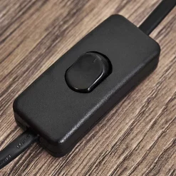 Lampadaire Newtok Chrome, 2 Lumieres