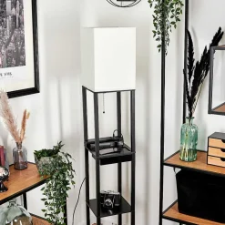 Lampadaire Pambor Noir, 1 Lumiere