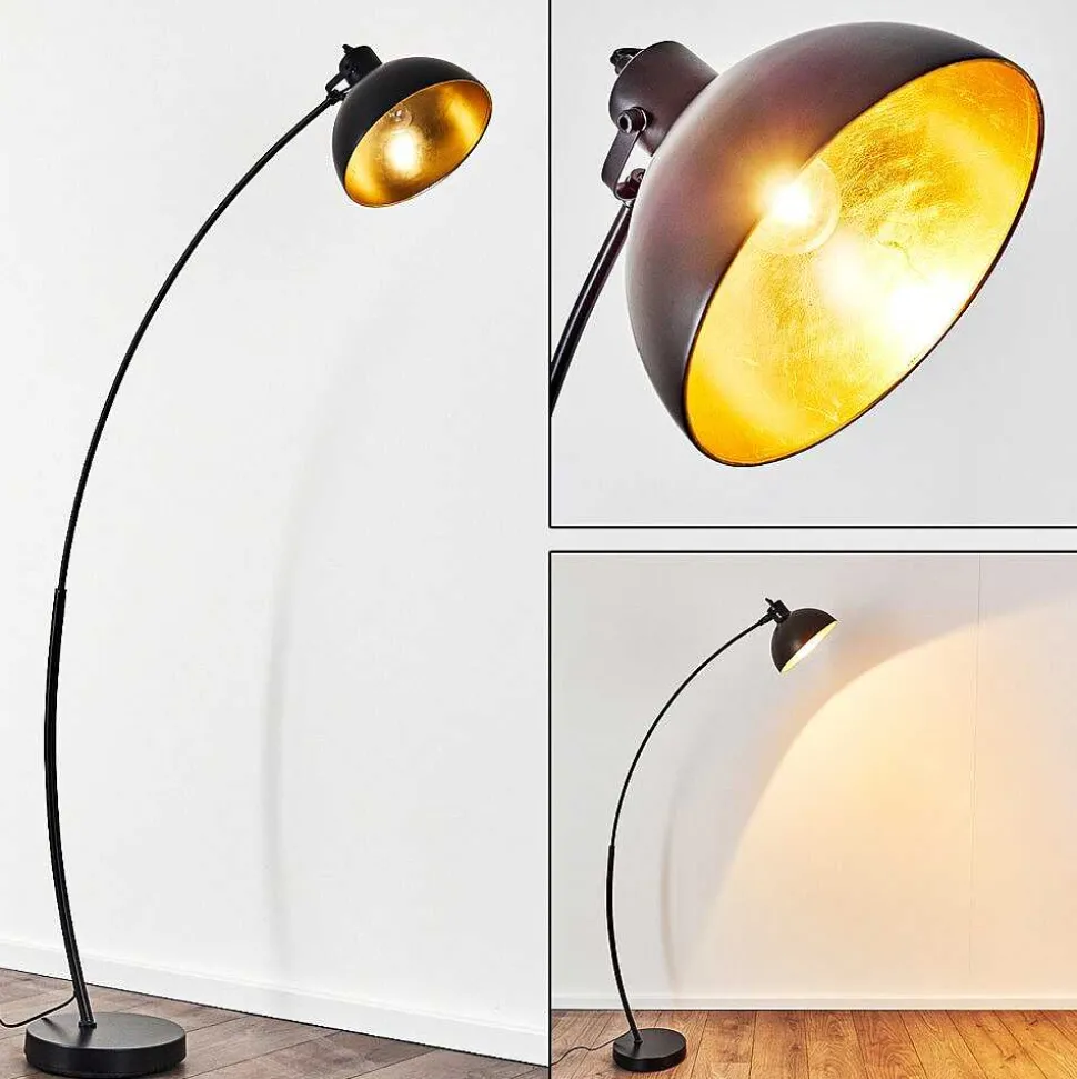 Lampadaire Parola Noir, 1 Lumiere