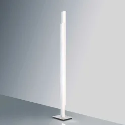 Lampadaire Paul Neuhaus Q-Tower Led Aluminium, 2 Lumieres, Telecommandes