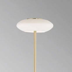 Lampadaire Paul Neuhaus Q-Etienne Led Laiton, 1 Lumiere, Telecommandes