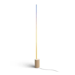Lampadaire Philips Hue Gradient Signe Oak Led Ecru, Blanc, 1 Lumiere