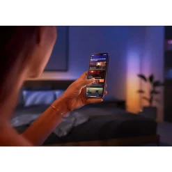 Lampadaire Philips Hue Gradient Signe Oak Led Ecru, Blanc, 1 Lumiere