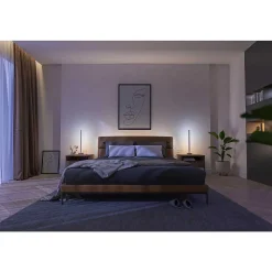 Lampadaire Philips Hue Gradient Signe Oak Led Ecru, Blanc, 1 Lumiere