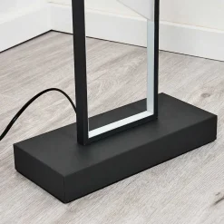 Lampadaire Pitasch Led Noir, 1 Lumiere