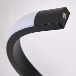 Lampadaire Pitasch Led Noir, 1 Lumiere