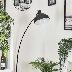 Lampadaire Recife Noir, 1 Lumiere