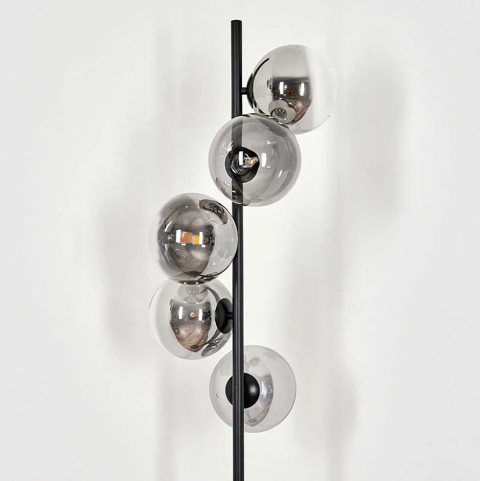 Lampadaire Remaisnil Clair, Fume, 5 Lumieres