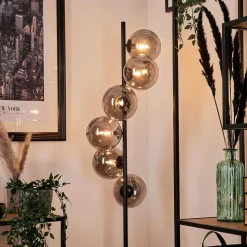 Lampadaire Remaisnil Fume, 6 Lumieres