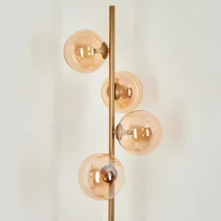 Lampadaire Remaisnil Laiton, 4 Lumieres