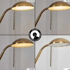 Lampadaire Rom Led Vieux Laiton, 2 Lumieres