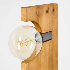 Lampadaire Santorum Argent Oxyde, Ecru, 5 Lumieres