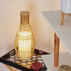 Lampadaire Saranda Brun, 1 Lumiere