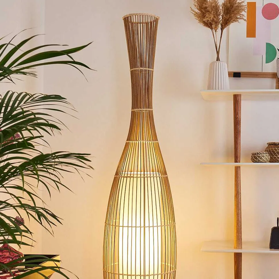 Lampadaire Saranda Brun, 1 Lumiere