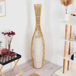 Lampadaire Saranda Brun, 1 Lumiere