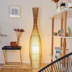 Lampadaire Saranda Brun, 1 Lumiere