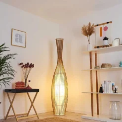 Lampadaire Saranda Brun, 1 Lumiere