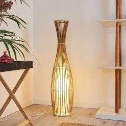 Lampadaire Saranda Brun, 1 Lumiere