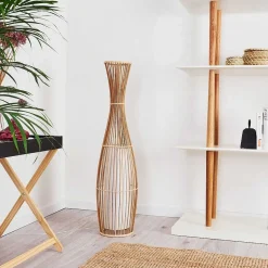 Lampadaire Saranda Brun, 1 Lumiere