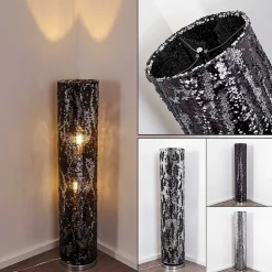 Lampadaire Sjaelland Chrome, 2 Lumieres