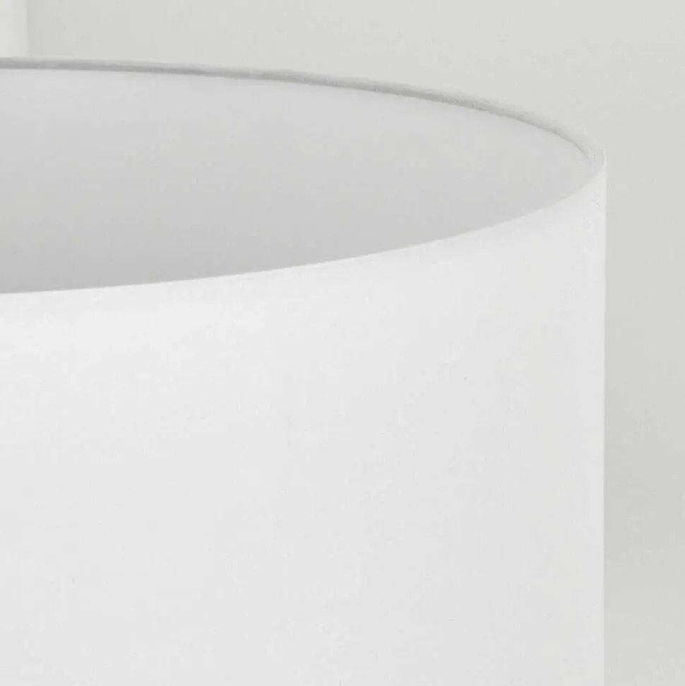 Lampadaire Soungou Ecru, Noir, 1 Lumiere