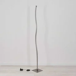 Lampadaire Soyo Led Nickel Mat, 1 Lumiere